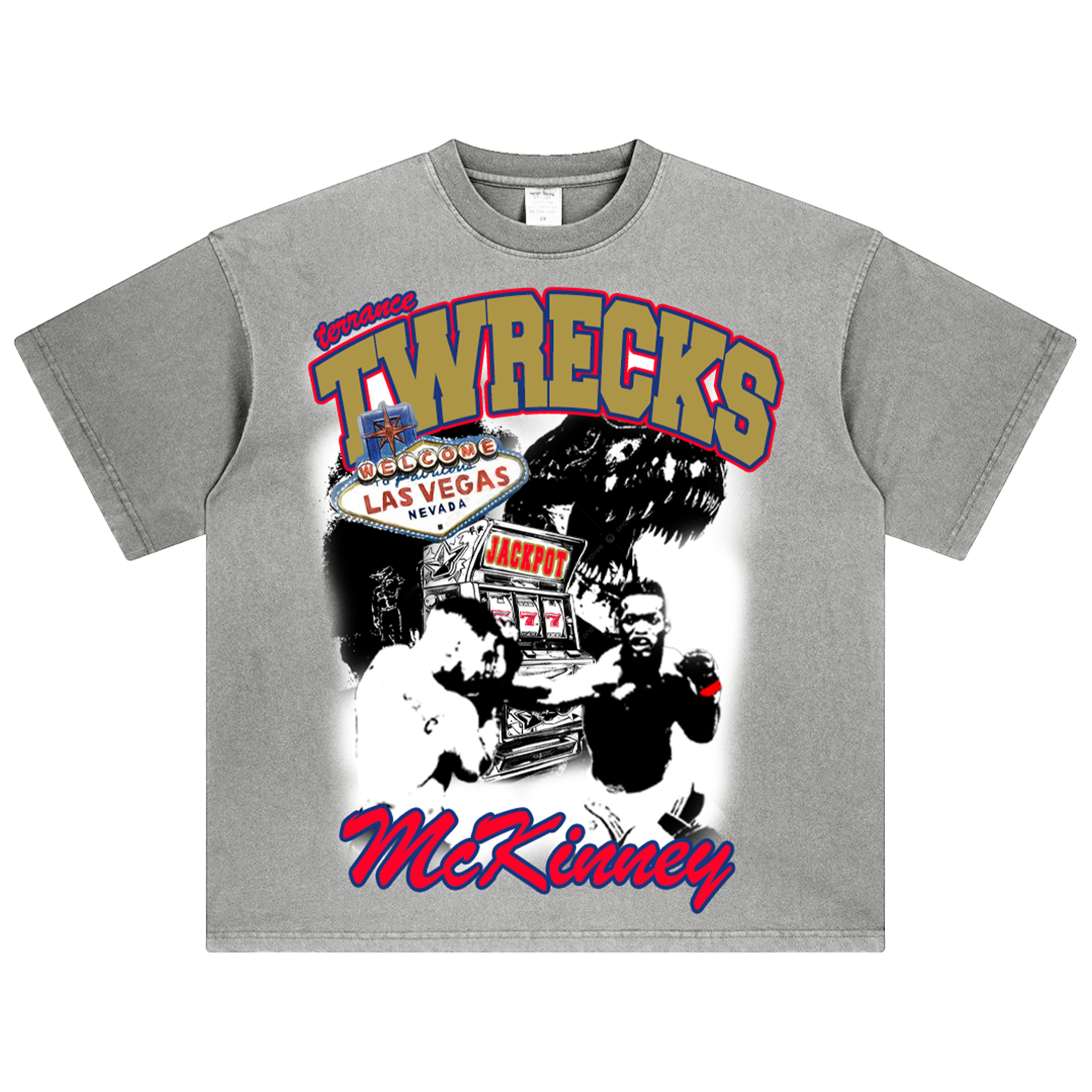 TWRECKS VEGAS GRAPHIC TEE