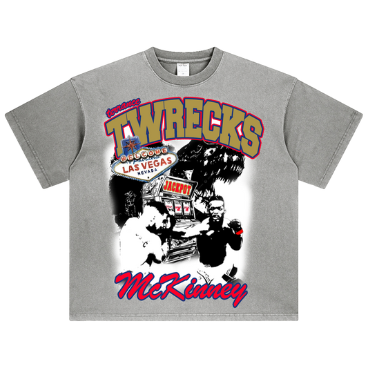 TWRECKS VEGAS GRAPHIC TEE