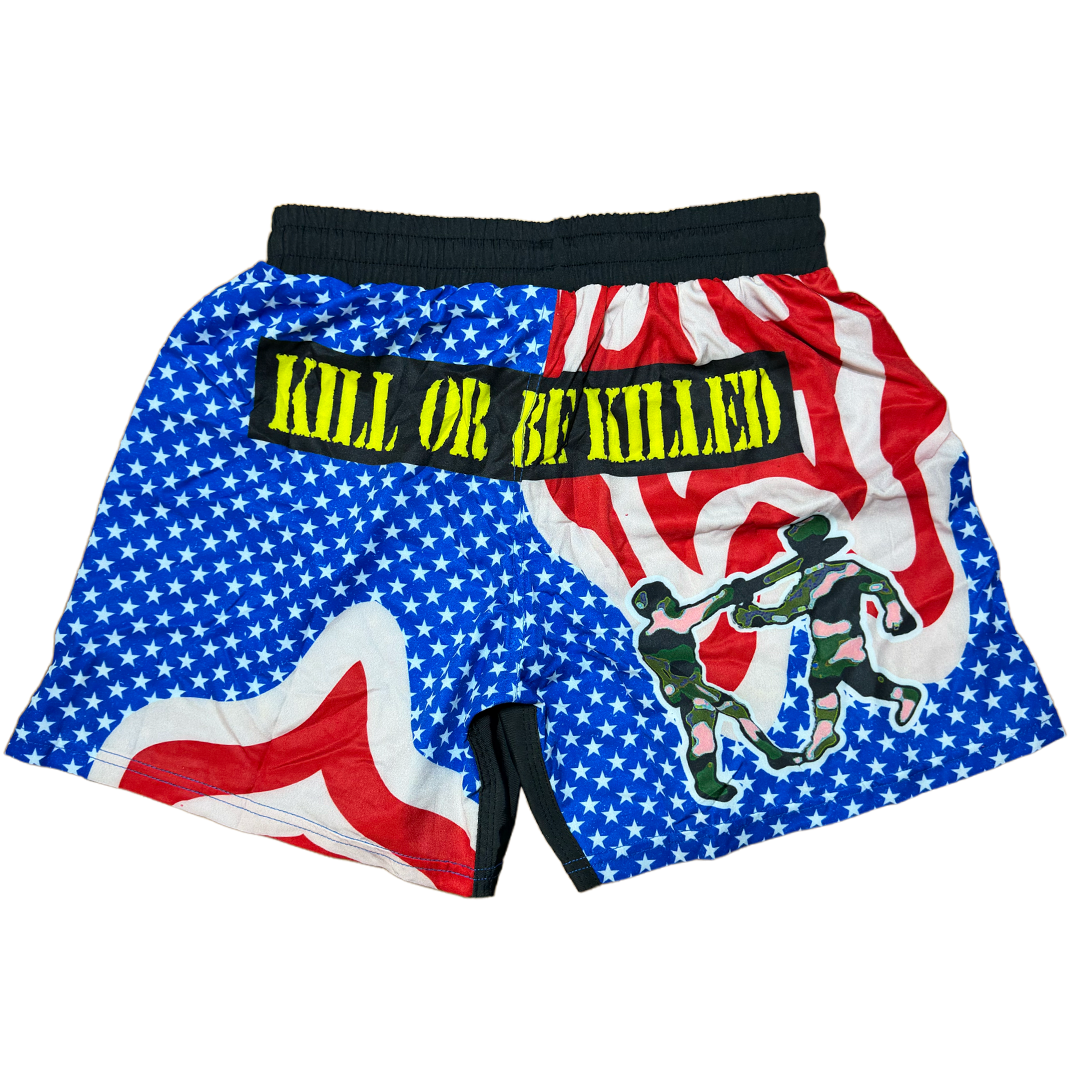 AMERICANA FIGHT SHORTS