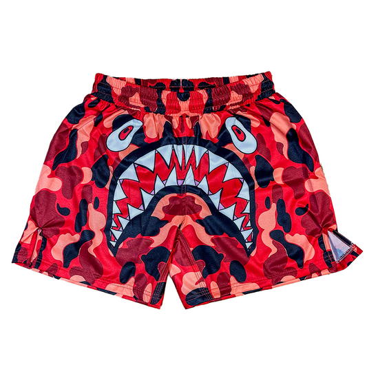WARZONE RED FIGHTSTA SHORTS