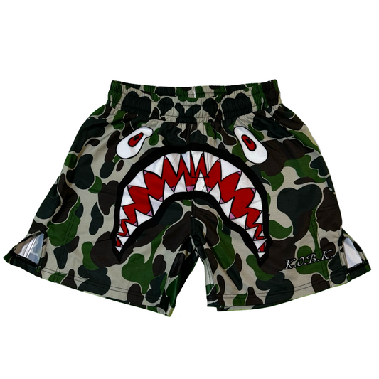 OG CAMO FIGHTSTA SHORTS