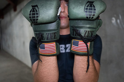 GRENADER LACE UP MMA GLOVES