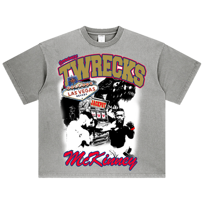 TWRECKS VEGAS GRAPHIC TEE