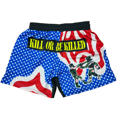 AMERICANA FIGHT SHORTS