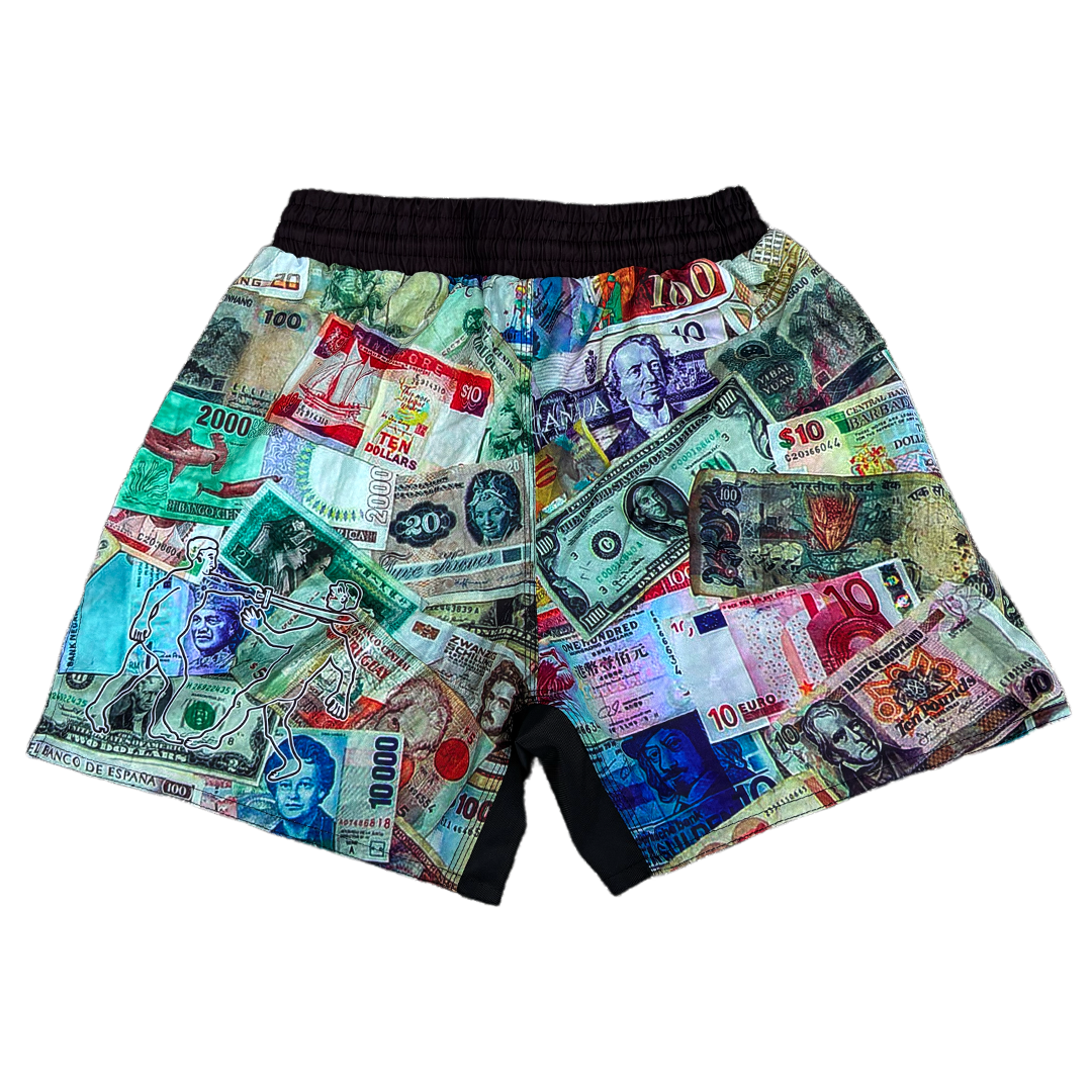 MAKE MONEY FIGHT SHORTS