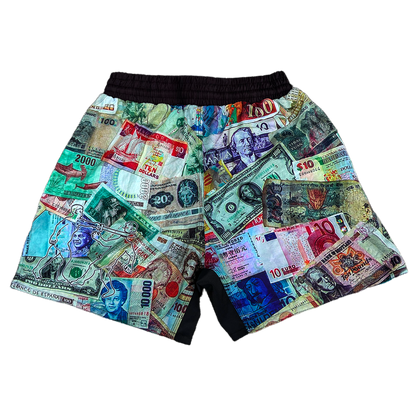 MAKE MONEY FIGHT SHORTS