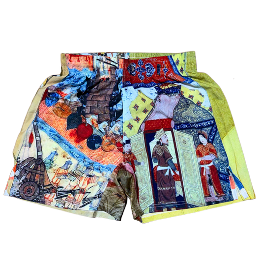 MONGOL FIGHT SHORTS