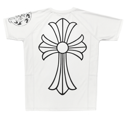 F*CK YOU RASH GUARD WHITE